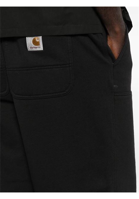 pantaloni double knee sweat uomo neri CARHARTT WIP | I03554689.06